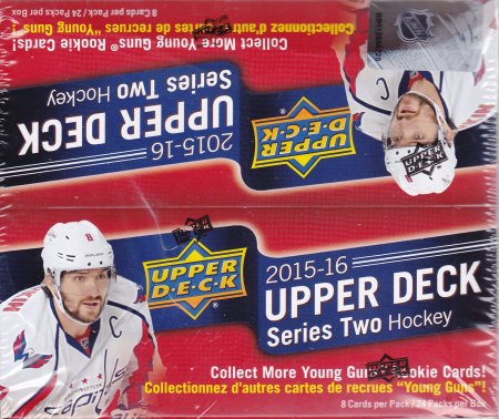 2015-16 Upper Deck Series 2 Hockey Retail Box
