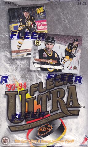 1993-94 Fleer Ultra Series 1 Hockey Box