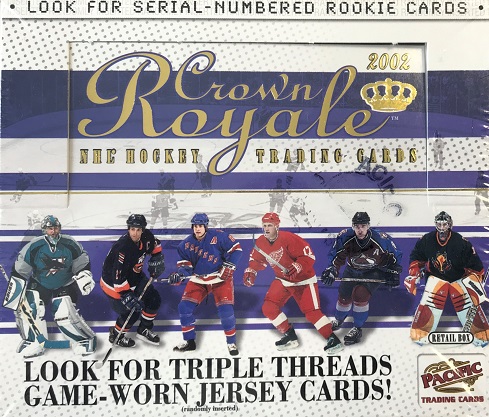2001-02 Pacific Crown Royale Retail Box