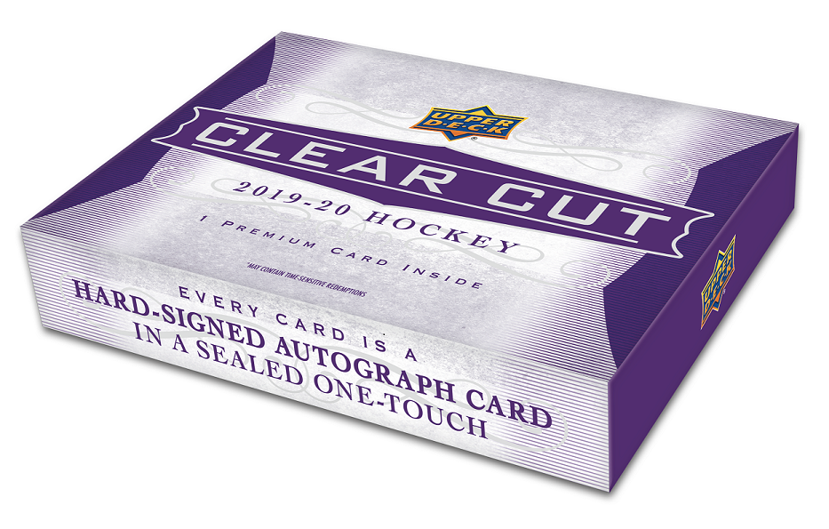 2019-20 UD Clear Cut Hockey Hobby Box