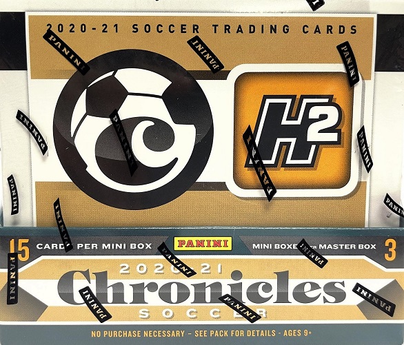 2020-21 Panini Chronicles Soccer H2 Hobby Hybrid Box