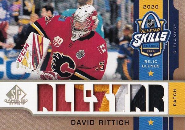 patch karta DAVID RITTICH 20-21 SPGU All-Star Skills Patch /15