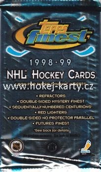 1998-99 Topps Finest Hockey Hobby Balíček