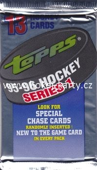 1995-96 Topps Series 1 Hockey Retail Balíček