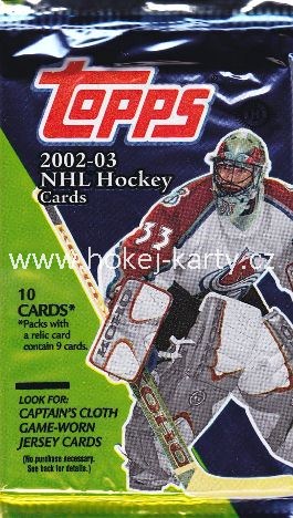 2002-03 Topps Hockey Hobby Balíček