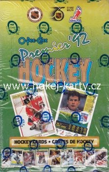 1991-92 O-Pee-Chee OPC Premier Hockey Box