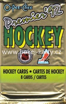1991-92 O-Pee-Chee OPC Premier Hockey Balíček