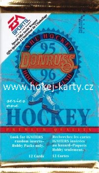 1995-96 Donruss Series 1 Hockey Hobby Balíček