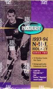 1993-94 UD Parkhurst Series 2 Hockey Balíček
