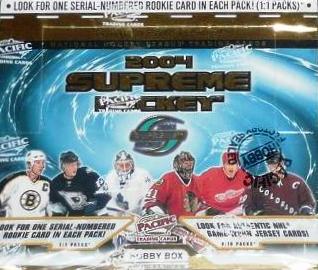 2003-04 Pacific Supreme Hockey HOBBY Balíček