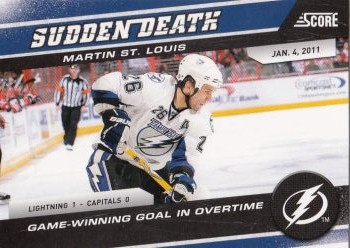 insert karta MARTIN ST. LOUIS 11-12 Score Sudden Death číslo 23
