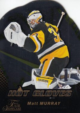 insert karta MATT MURRAY 16-17 Fleer Showcase Hot Gloves číslo HG9