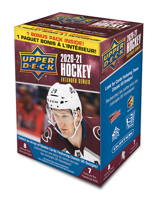 2020-21 UD Extended Series Hockey Blaster Box