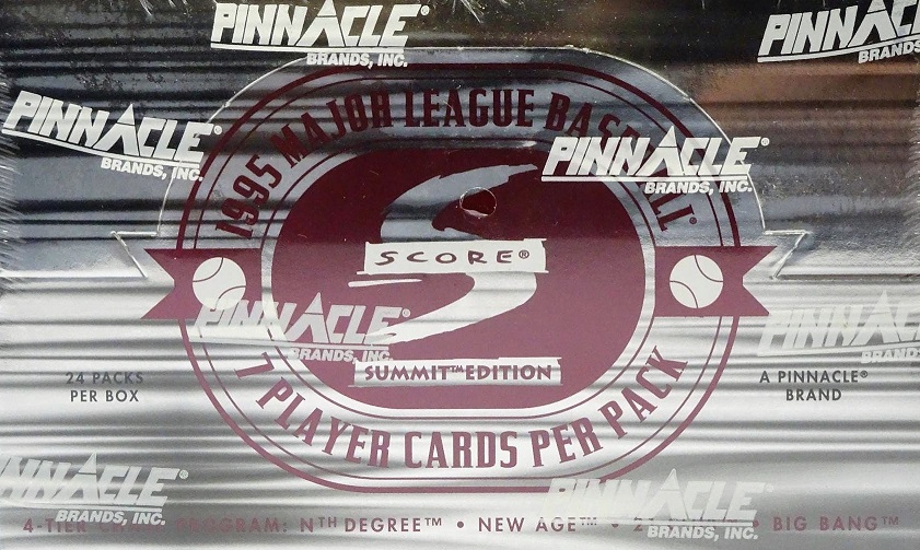 1995 Pinnacle Score Summit Baseball Hobby Box