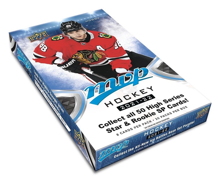 2021-22 UD MVP Hockey Hobby 20-Box CASE 