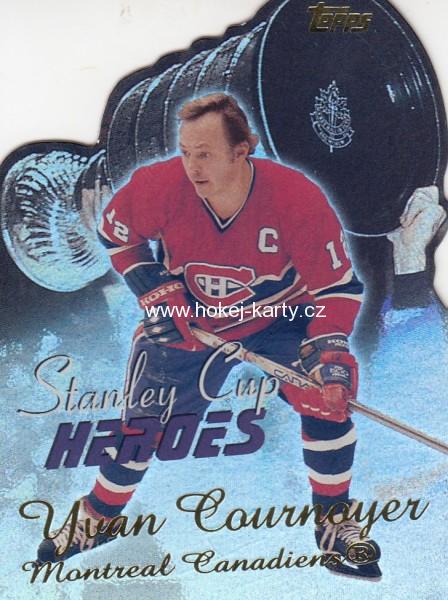 insert karta YVAN COURNOYER 03-04 Topps Stanley Cup Heroes číslo SCH-YC