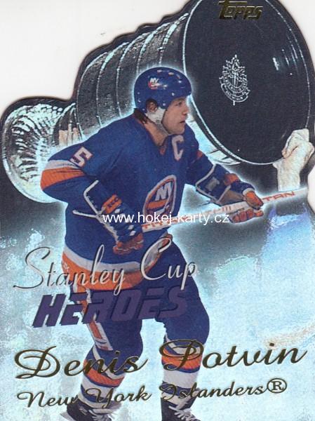 insert karta DENIS POTVIN 03-04 Topps Stanley Cup Heroes číslo SCH-DP