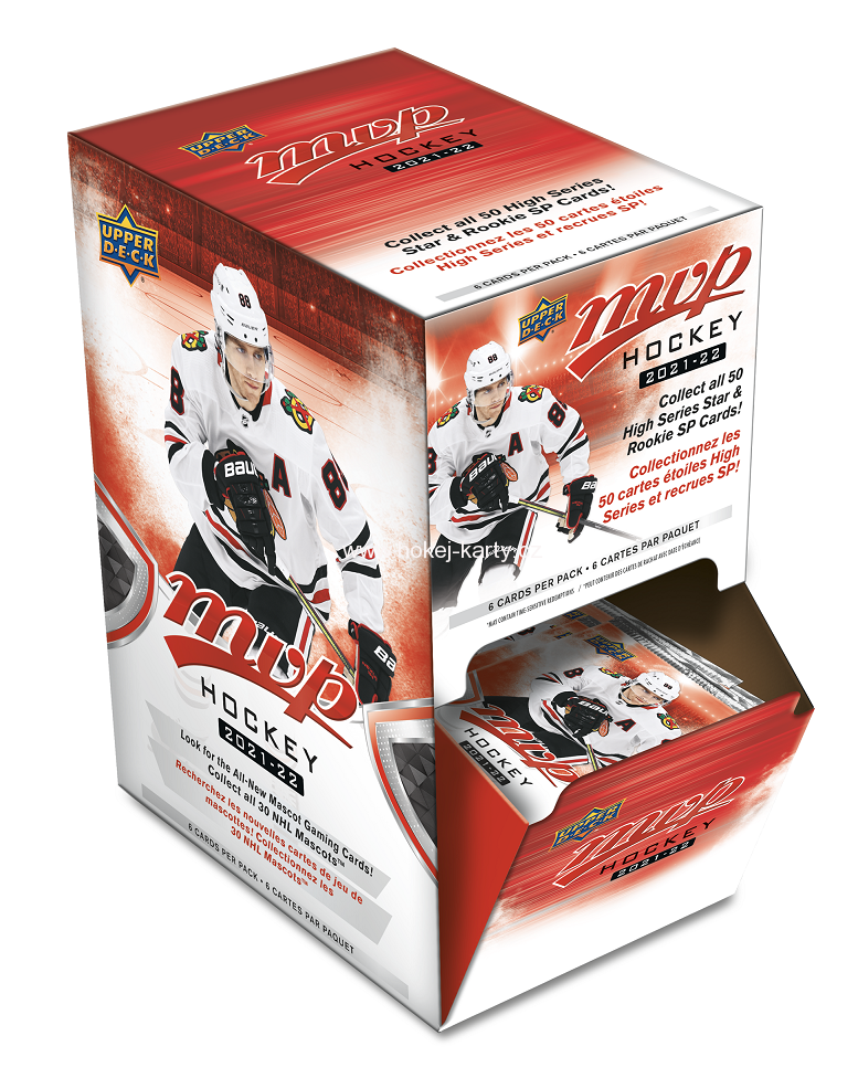2021-22 Upper Deck MVP Hockey Gravity Feed Box