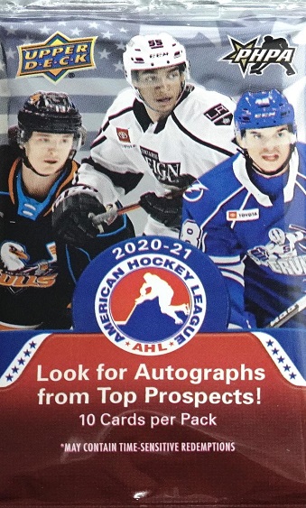 2020-21 Upper Deck AHL Hockey Hobby Balíček