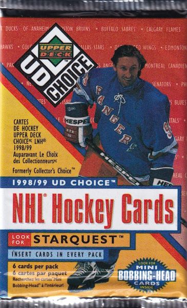 1998-99 Upper Deck Choice Hockey Hobby Balíček