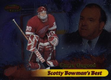 insert karta CHRIS OSGOOD 98-99 Bowman´s Best Scotty Bowman´s Best číslo SB3