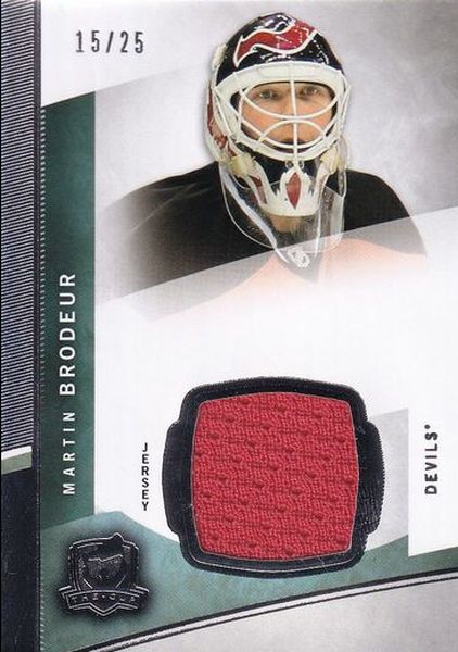 jersey karta MARTIN BRODEUR 12-13 UD The Cup Jersey /25