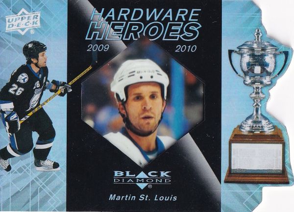 insert karta MARTIN ST. LOUIS 10-11 Black Diamond Hardware Heroes /100