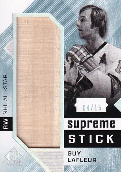 stick karta GUY LAFLEUR 16-17 SPGU Supreme Stick /15