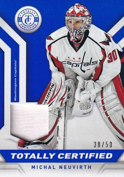 patch karta MICHAL NEUVIRTH 13-14 Totally Certified Blue /50