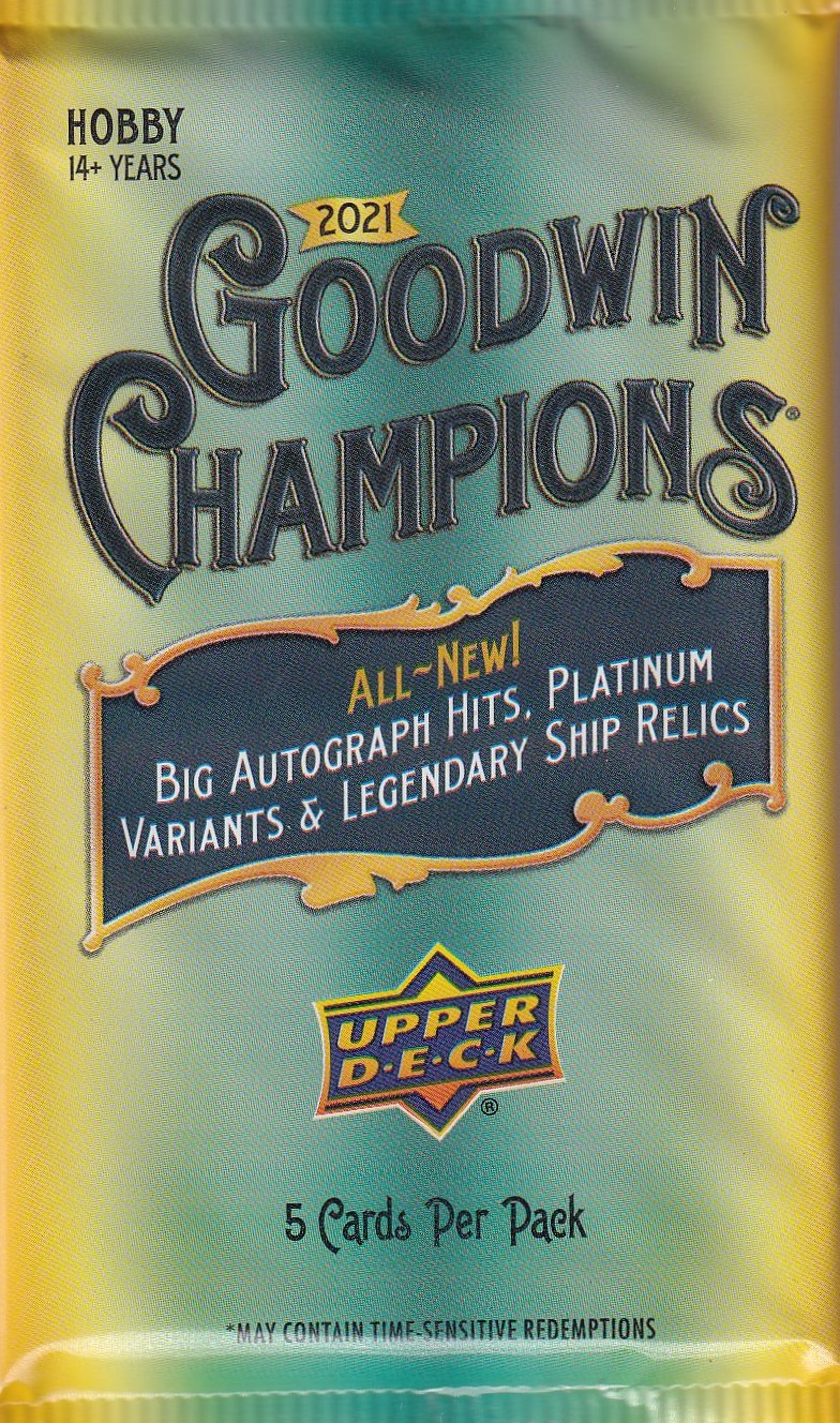 2020-21 UD Goodwin Champions Hobby Balíček