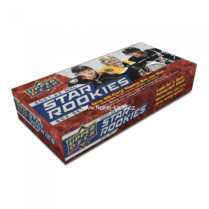 2021-22 UD Star Rookies Hockey Set 20-Box CASE