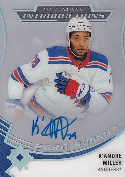 AUTO RC karta K´ANDRE MILLER 20-21 UD Ultimate Introductions Rookies Autograph 