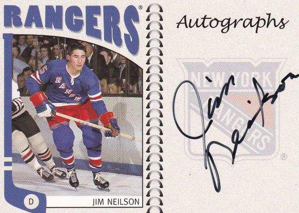 AUTO karta JIM NEILSON 04-05 ITG Franchises Autographs číslo A-JN