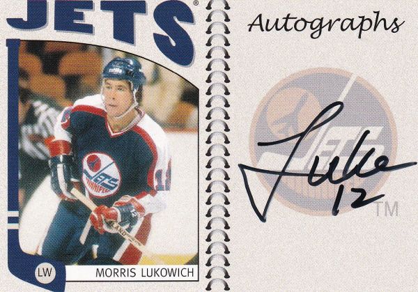 AUTO karta MORRIS LUKOWICH 04-05 ITG Franchises Autographs číslo A-MLU
