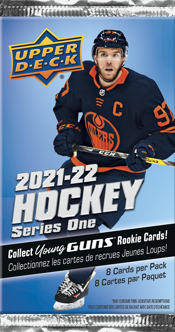 2021-22 Upper Deck Series 1 Hockey Retail Balíček