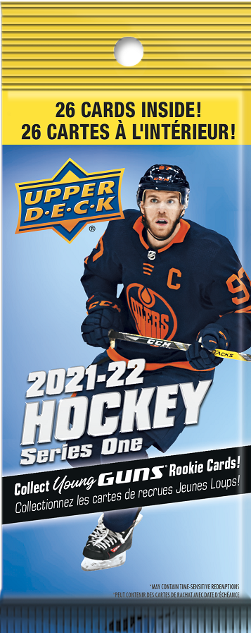 2021-22 UD Series 1 Hockey FAT Pack Balíček