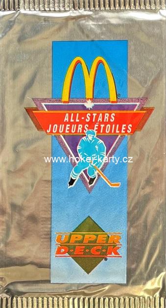 1992-93 UD McDonald Ice Hockey Balíček