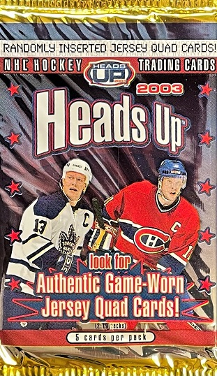 2002-03 Pacific Heads Up Hockey HOBBY Balíček