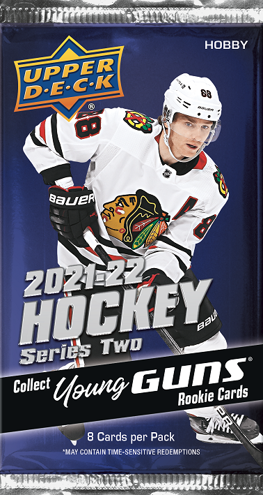 2021-22 Upper Deck Series 2 Hockey Hobby Pack