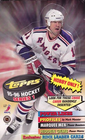 1995-96 Topps Series 1 Hobby Hockey Box