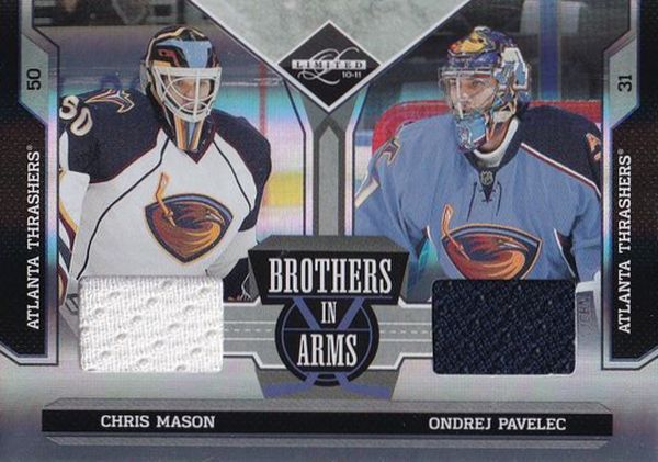 jersey karta MASON/PAVELEC 10-11 Limited Brothers in Arms /199