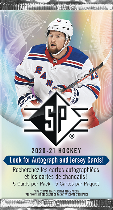 2020-21 Upper Deck SP Hockey Blaster Balíček