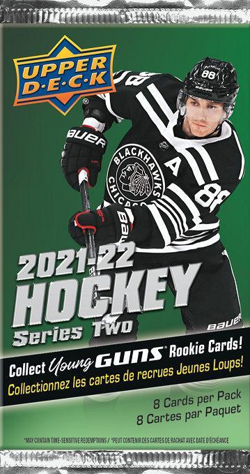 2021-22 UD Series 2 Hockey Retail Balíček