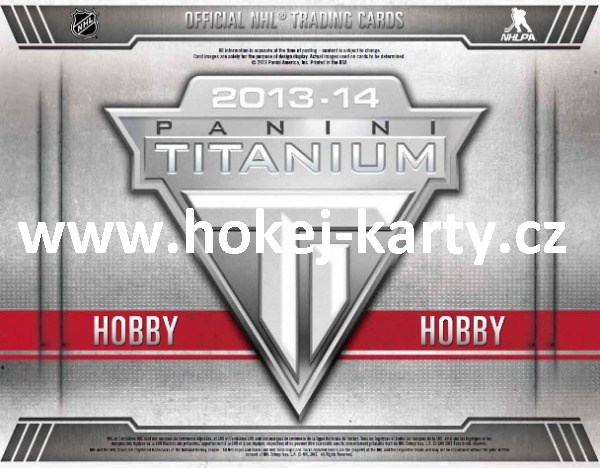 2013-14 PANINI Titanium Hockey Hobby Balíček