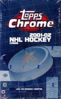 2001-02 Topps Chrome Hockey Hobby Balíček