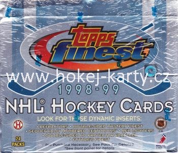 1998-99 Topps Finest Hockey Hobby Box