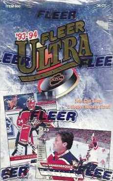 1993-94 Fleer Ultra Series 2 Hockey Balíček