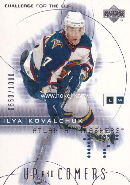 insert RC karta ILYA KOVALCHUK 01-02 Challenge for the Cup Up and Comers /1000