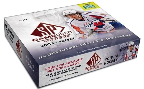 2013-14 Upper Deck SP GAME-USED Hockey Hobby Box