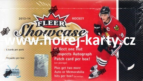 2013-14 Upper Deck Fleer Showcase Hockey Hobby Box